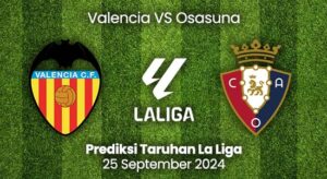 Valencia vs Osasuna 25 September